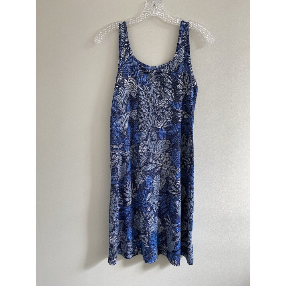 Columbia OMNI Freeze Advanced Cooling Sleeveless Tank Dress PFG Blue Medium